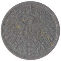 Монета Германия 10 рейхспфеннигов 1919