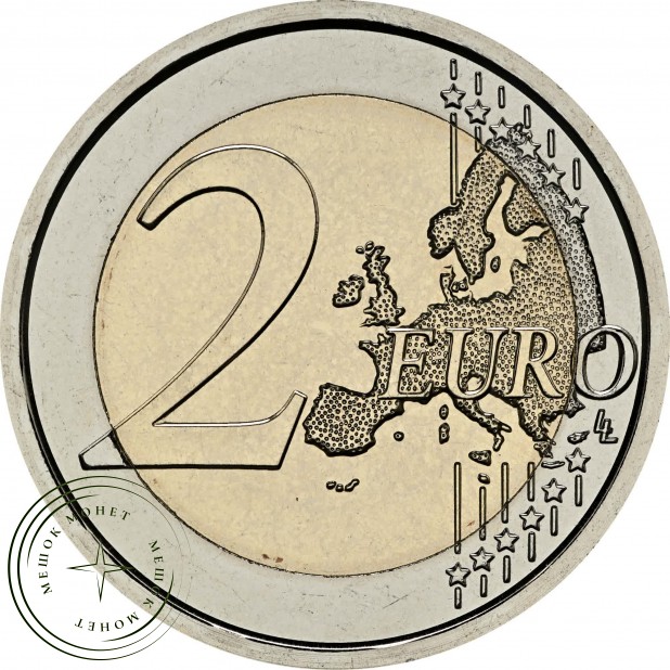 Ватикан 2 евро 2025 Вакантность Престола — 937046632