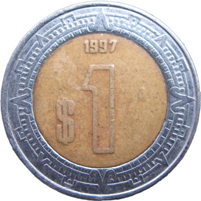 Мексика 1 песо 1997