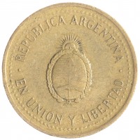 Монета Аргентина 10 сентаво 1994