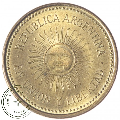 Аргентина 5 сентаво 2011