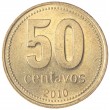 Аргентина 50 сентаво 2010