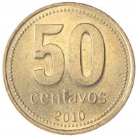Аргентина 50 сентаво 2010