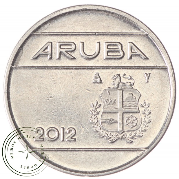 Аруба 10 центов 2012