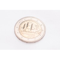 Монета Эстония 2 евро 2020 200 лет со дня открытия Антарктиды