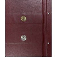 Набор монет 200 лет победы России в Отечественной войне 1812 г. (Бородино) 28 монет в альбоме