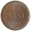 1 пенни 1912