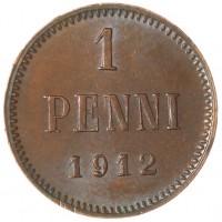 1 пенни 1912
