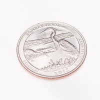 Монета США 25 центов 2015 Бомбей Хук