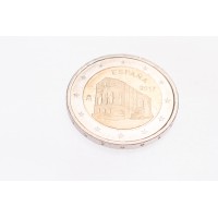 Монета Испания 2 евро 2017 Церковь Санта-Мария-дель-Наранко в Овьедо