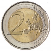 Монета Испания 2 евро 2017 Церковь Санта-Мария-дель-Наранко в Овьедо