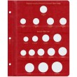 Лист для редких монет РСФСР и СССР 1921-1958 в Альбом КоллекционерЪ