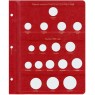 Лист для редких монет РСФСР и СССР 1921-1958 в Альбом КоллекционерЪ