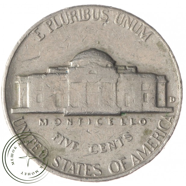 США 5 центов 1969
