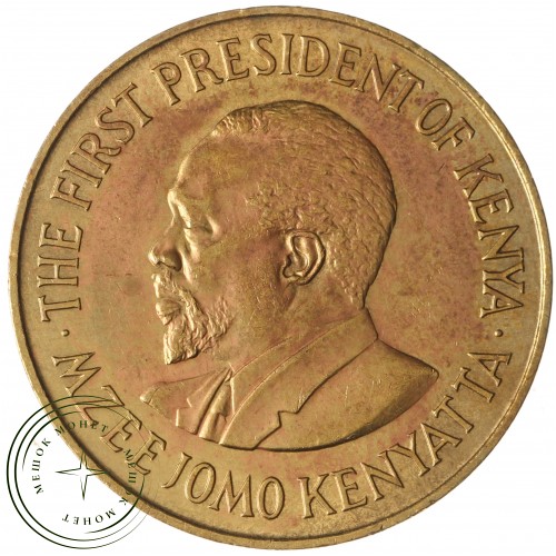 Кения 10 центов 1970