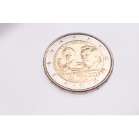 Монета Люксембург 2 евро 2021 100 лет со дня рождения великого герцога Жана