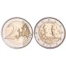 Люксембург 2 евро 2021 100 лет со дня рождения великого герцога Жана