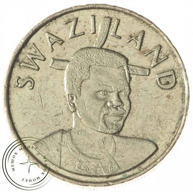 Свазиленд 1 лилангени 2002