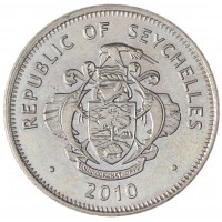 Сейшелы 1 рупия 2010