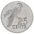 Сейшелы 25 центов 2000