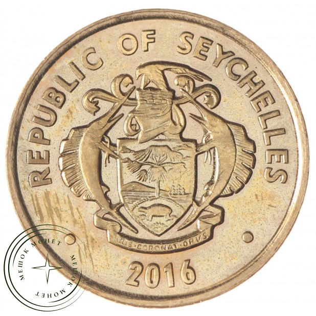 Сейшелы 5 центов 2016