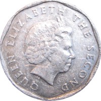 Монета Восточные карибы 5 центов 2008