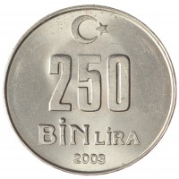 Турция 250000 лир 2003
