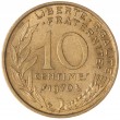 Франция 10 сентим 1979