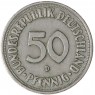 Германия 50 пфеннигов 1967