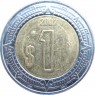 Мексика 1 песо 2007