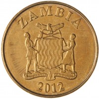 Монета Замбия 50 нгве 2012