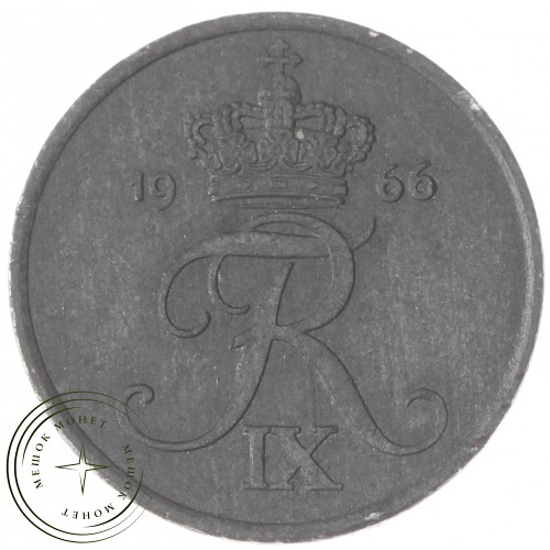 Дания 1 эре 1966