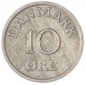 Дания 10 эре 1950