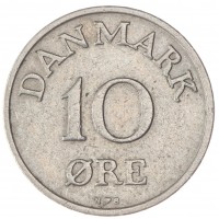 Дания 10 эре 1955