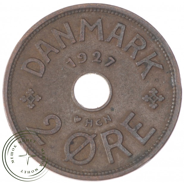 Дания 2 эре 1927