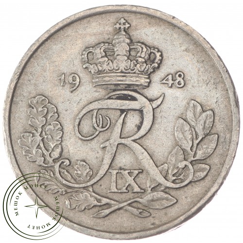 Дания 25 эре 1948 — 30393888-2