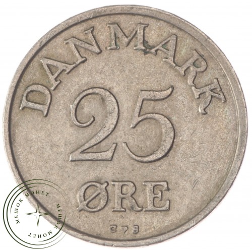 Дания 25 эре 1956 — 30393888-2D