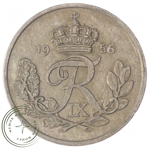 Дания 25 эре 1956 — 30393888-2D