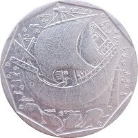 Монета Португалия 50 эскудо 1989