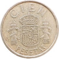 Испания 100 песет 1982