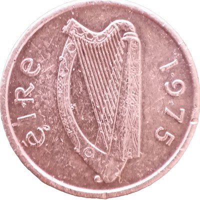 Ирландия 1/2 пенни 1975