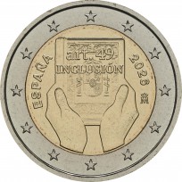 Монета Испания 2 евро 2026 Статья 49