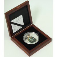 Монета Острова Кука 10 долларов 2008 Русский царь Александр II Николаевич