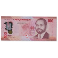 Банкнота Мозамбик 100 метикалов 2024