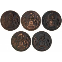 Набор настольных медалей Хатынь