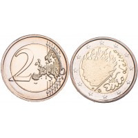 Монета Финляндия 2 евро 2016 Эйно Лейно