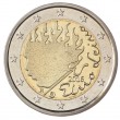 Финляндия 2 евро 2016 Эйно Лейно