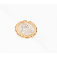 Монета 10 рублей 2007 Липецкая область UNC