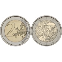 Монета Австрия 2 евро 2022 Эразмус