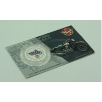 Монета Острова Кука 2 доллара 2007 Мотоциклы 30-х: Matchless Silver Hawk